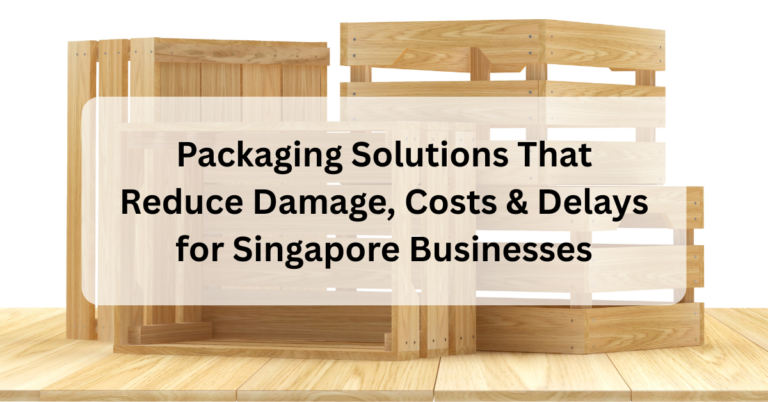 Packaging Solutions That Reduce Damage, Costs & Delays for Singapore Businesses