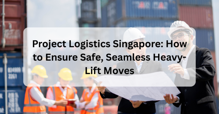 Project Logistics Singapore: How to Ensure Safe, Seamless Heavy-Lift Moves