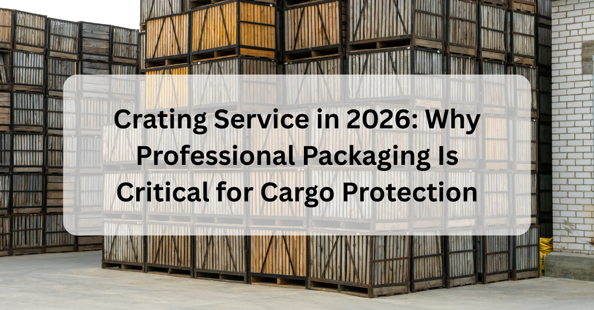 Crating Service in 2026: Why Professional Packaging Is Critical for Cargo Protection