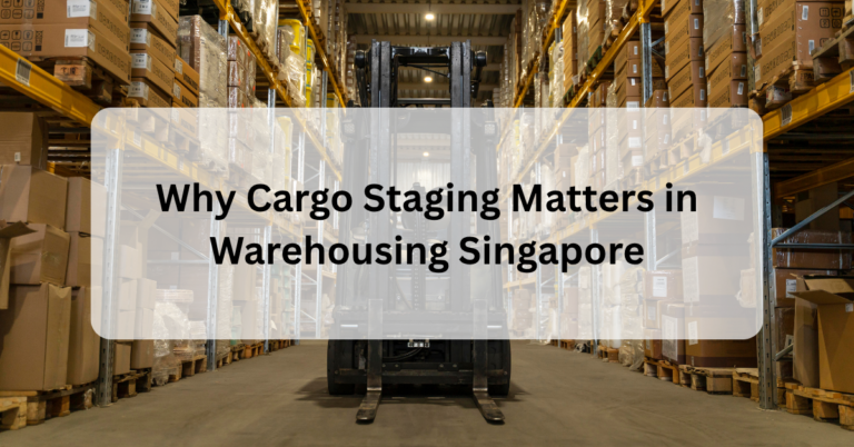 Why Cargo Staging Matters in Warehousing Singapore